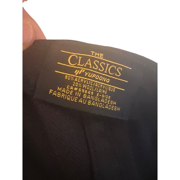 Skyline Wood Patch Black Snapback Hat With Wood Accent MKO adjustable - Picture 7 of 7